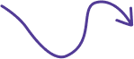 purple hand drawn